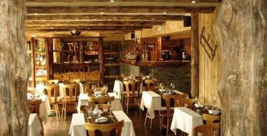 Interior del restaurant la Chaumière