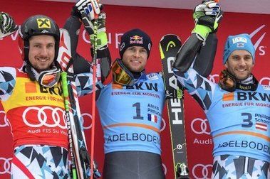 Pinturault gana el Gigante de Adelboden y Hirscher su podio 100