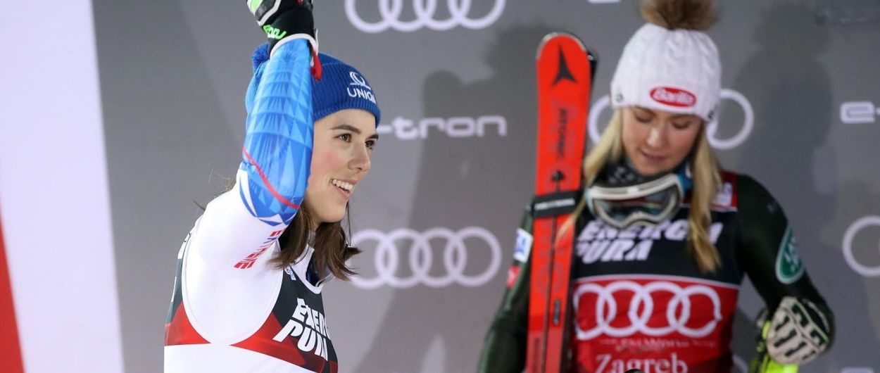 Mikaela Shiffrin acusa a Petra Vlhova de espiar sus entrenamientos de esquí