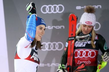 Mikaela Shiffrin acusa a Petra Vlhova de espiar sus entrenamientos de esquí