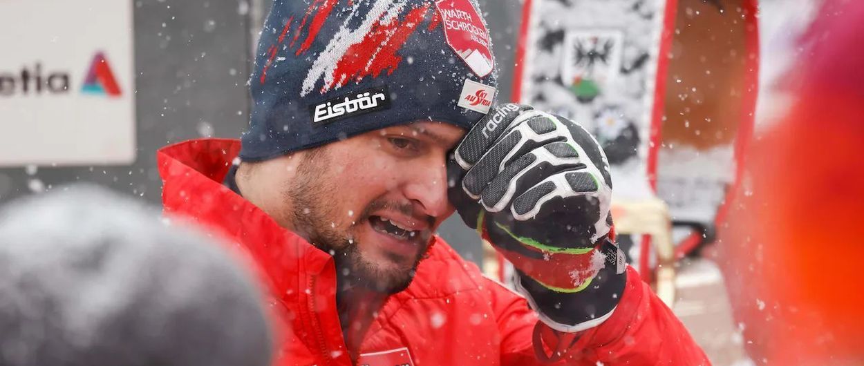 Emotiva victoria de Johannes Strolz en el Slalom de Adelboden