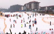 Gran afluencia de esquiadores en Ucrania pese a la fuerte subida de precios