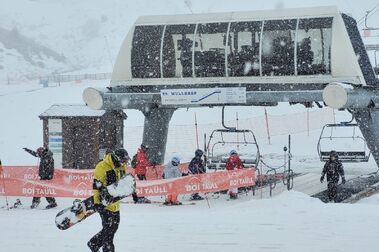 Las estaciones de esquí de FGC cierran una campaña de Navidad desigual