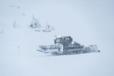 Las estaciones de esquí de Aramón en el Pirineo reciben una buena nevada
