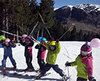 La familia crece esquiando. Temporada 2,014-15 en Cerler.