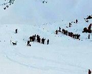 Tres fallecidos por una avalancha de nieve en Francia