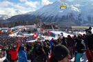 espectadores en la Copa del Mundo de esquí alpino