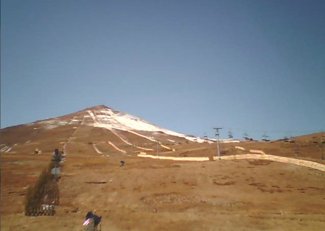 Centro de Ski El Colorado, sin nieve