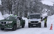 Se inició Control policial para subir por camino a Nevados de Chillán