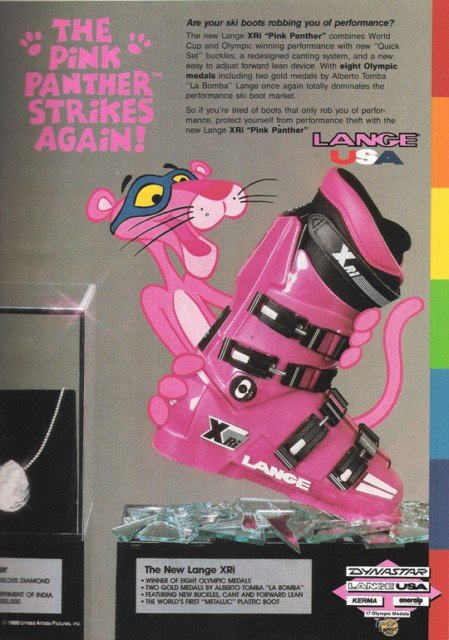 Pink panther boots