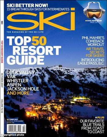 Porta de la revista Ski Magazine