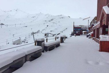Inesperadas nevadas en los centros de ski