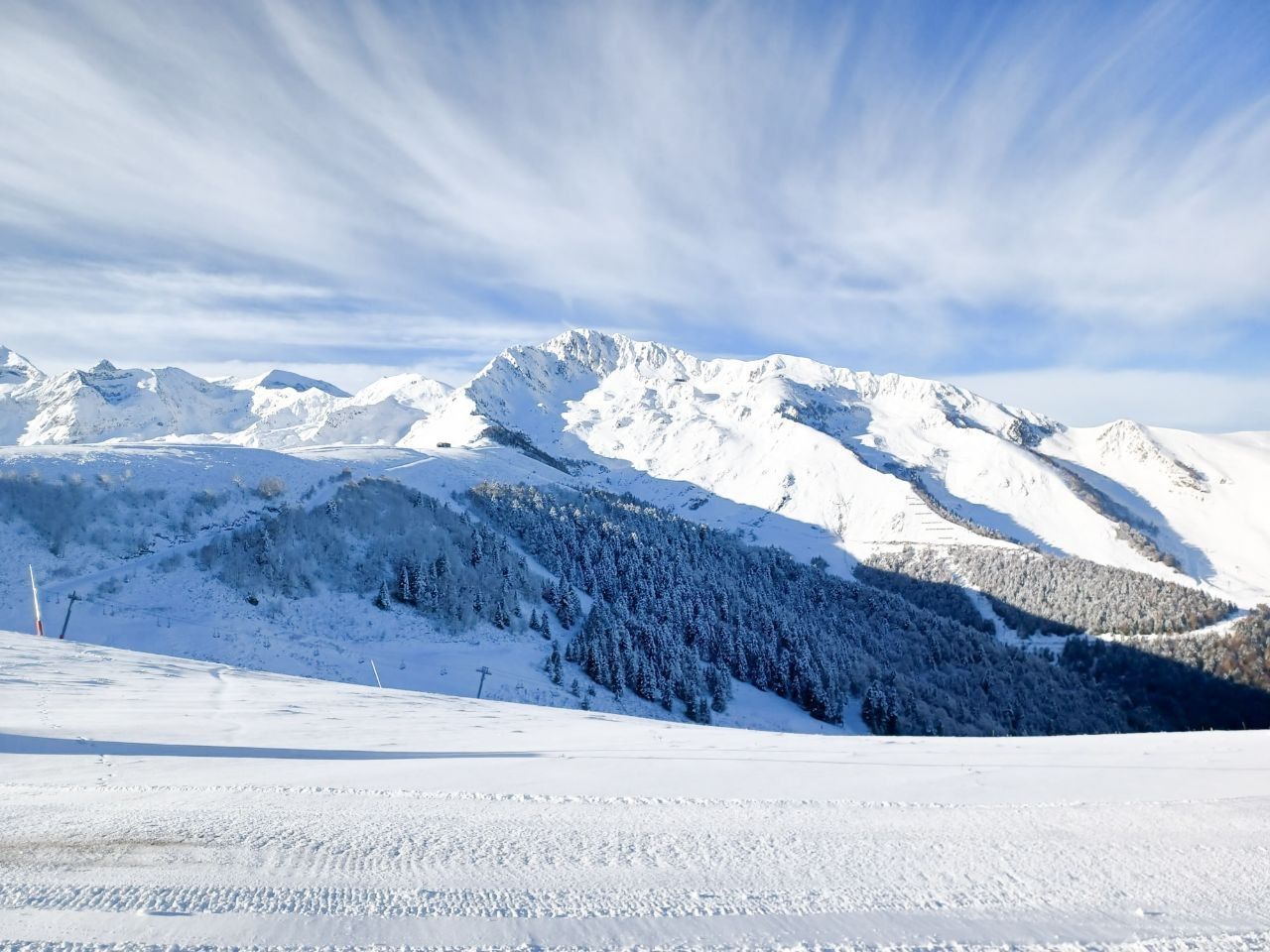 Imagen de la estación de esquí de Luchon-Superbagnères