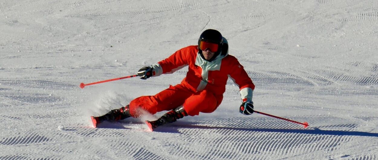 ¿Aprender a esquiar por imitación?
