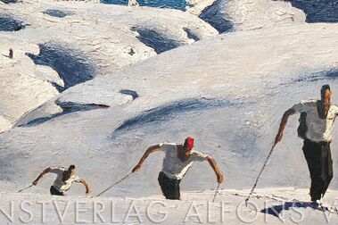 Alfons Walde pintor del esquí alpino