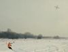 El nuevo deporte de nieve se llama Droneboarding