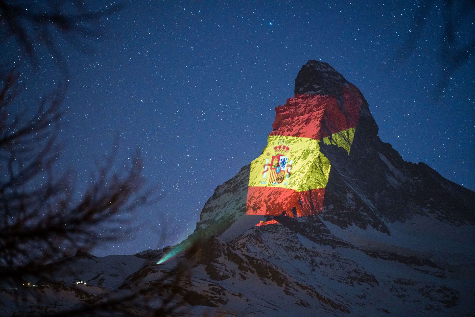 Zermatt bandera españa