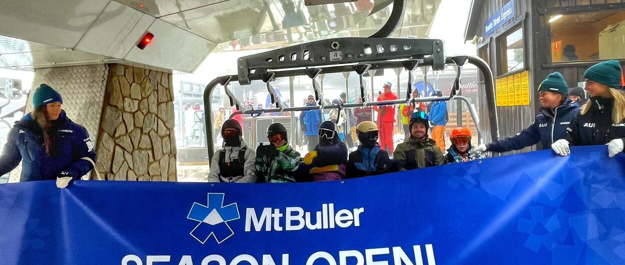 Mt. Buller abre la temporada de esquí del hemisferio sur