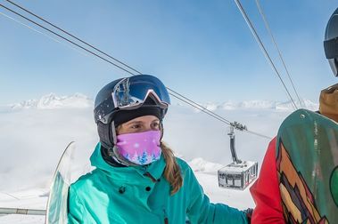 La mascarilla en Francia será obligatoria en esquiadores/as mayores de 11 años