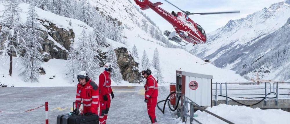 171 euros por abandonar Zermatt en helicóptero