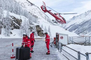 171 euros por abandonar Zermatt en helicóptero