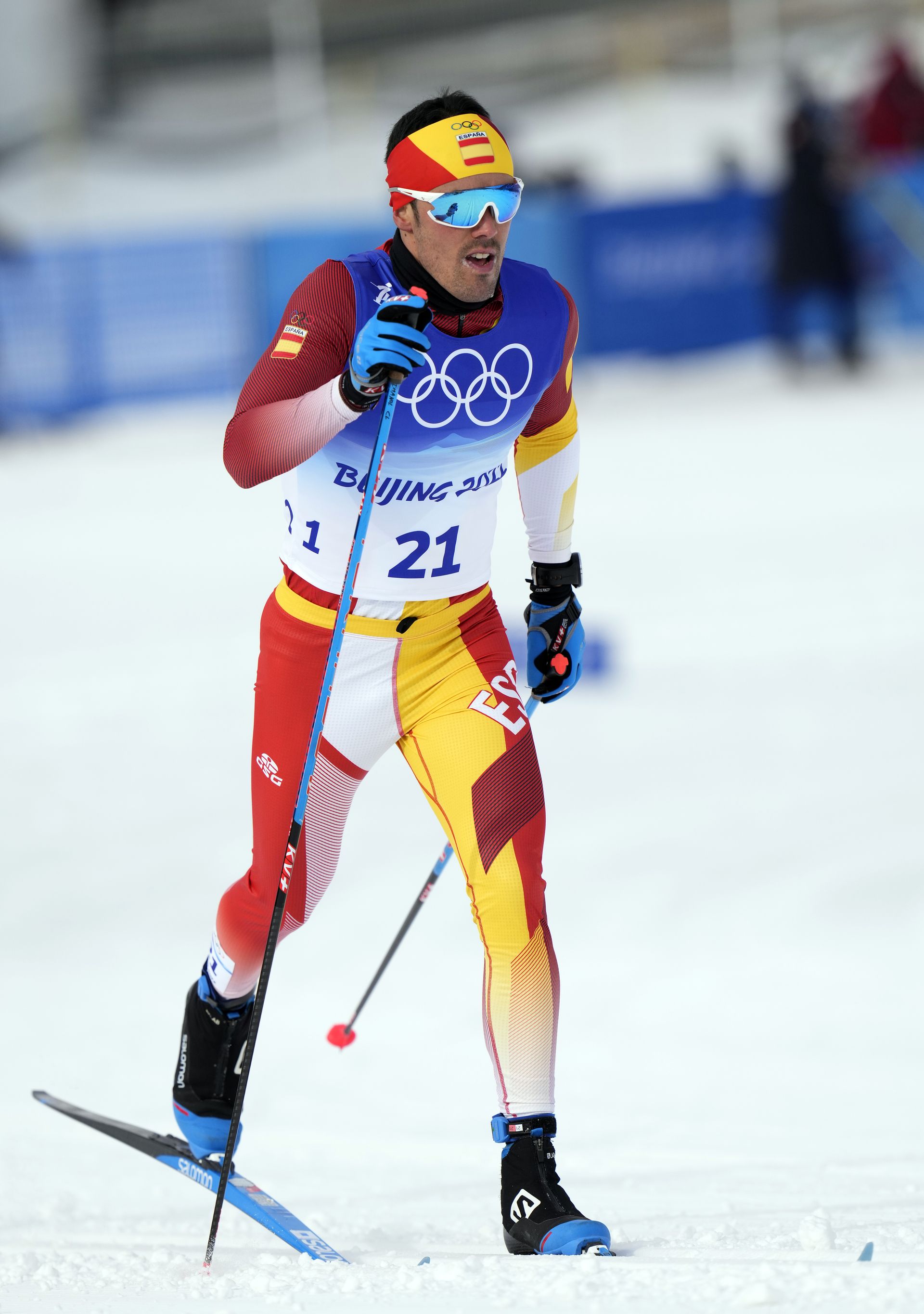 Imanol Rojo esqui de fondo en Pekin 2022