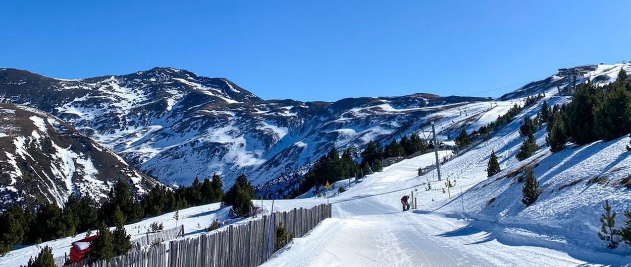 Las estaciones de esquí de Les Neiges Catalanes esperan cerrar un febrero histórico