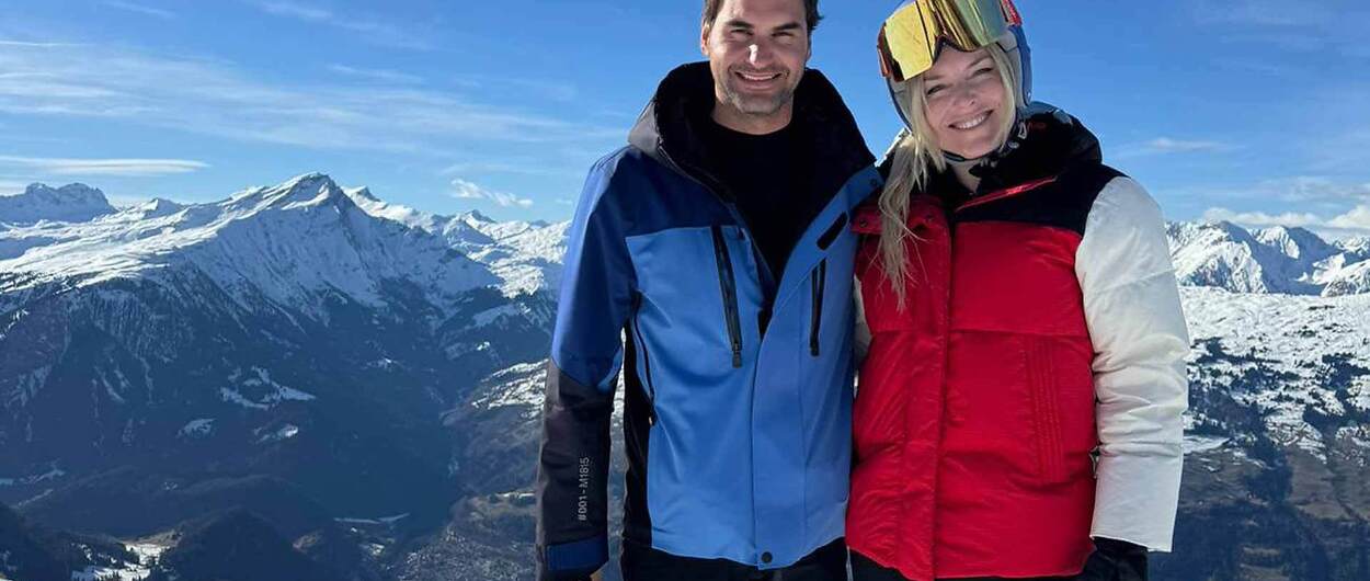 Roger Federer y Lindsey Vonn esquían juntos: dos leyendas disfrutan de su 'jubilación'