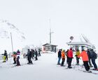 Le nevada deja un metro de nieve en la estación de esquí de Formigal