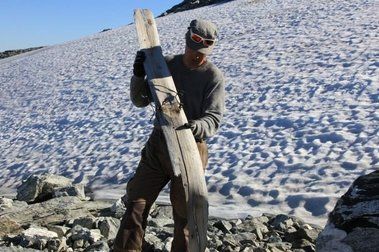 En Noruega encuentran un esquí de 1.300 años
