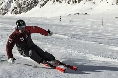 Marcel Hirscher ya ha vuelto a esquiar!