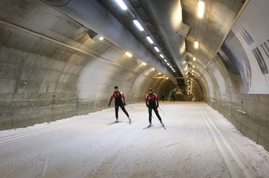 La pista de esquí cubierta más larga del mundo