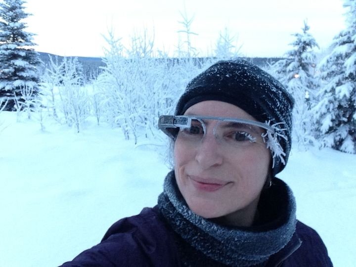 Google Glass Ski