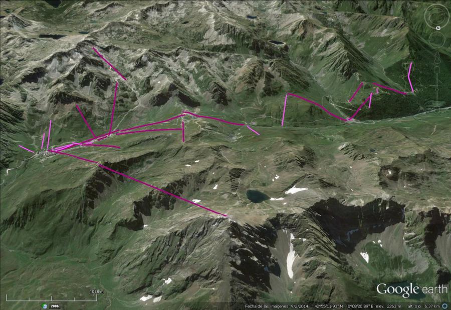 Vistas Google Earth Grand Tourmalet 2015-16