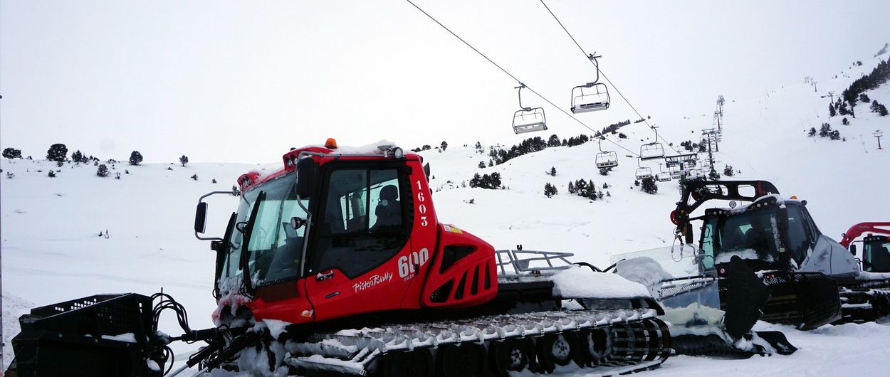 Baqueira abrirá el lunes 35 km y con aforo limitado de esquiadores