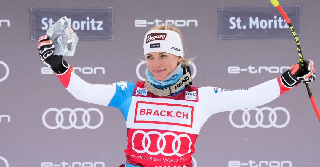 Lara Gut Super G Saint Moritz 2021