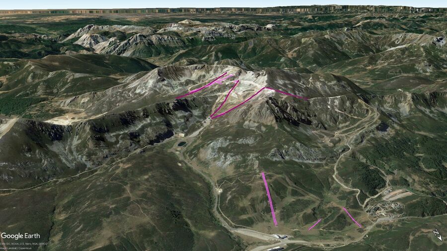 Vista Google Earth Pro San Isidro Temporada 2022/23