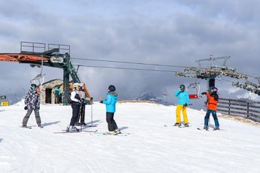 La estación de esquí de Cerler renueva su nieve con la bajada de temperaturas