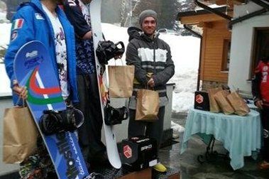 Tercer puesto para Adrian García en la Copa del Mundo de Para-Snowboard