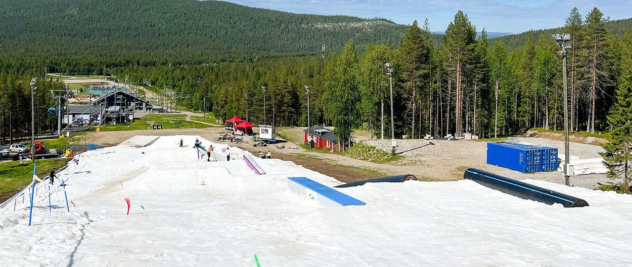 Levi Ski abre una minitemporada de esquí de verano en pleno mes de julio