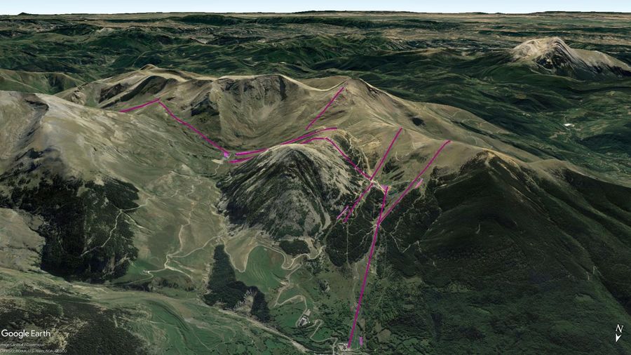 Vista Google Earth Pro Cerler Temporada 2021/22