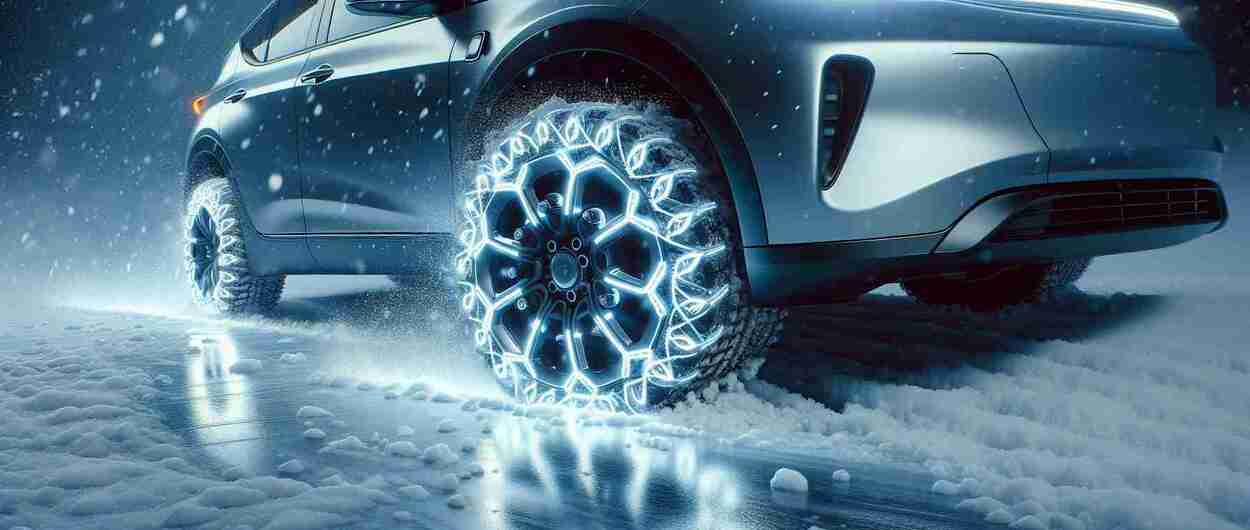 Hyundai lanza unos neumáticos con cadenas de nieve activadas con un botón