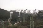 La lluvia funde mucha nieve en Navacerrada y La Pinilla