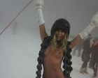 Estación austriaca acoge una carrera de esquiadores desnudos
