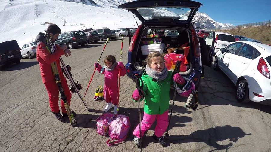 Tres dias de esquí en familia en el valle del Aragón, Candanchú y Astún