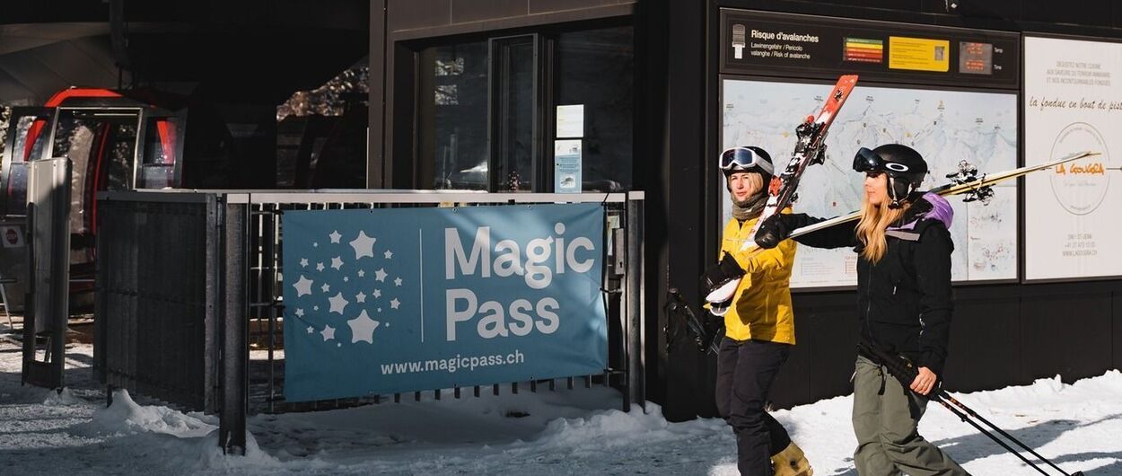 El Magic Pass de Suiza y Francia crece con estaciones de esquí en Italia