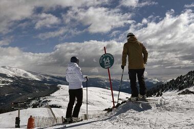 Crónica de un lunes esquiando por La Molina