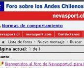 Nuevo Foro Andes Chilenos