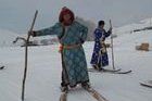 El peculiar esquí chino