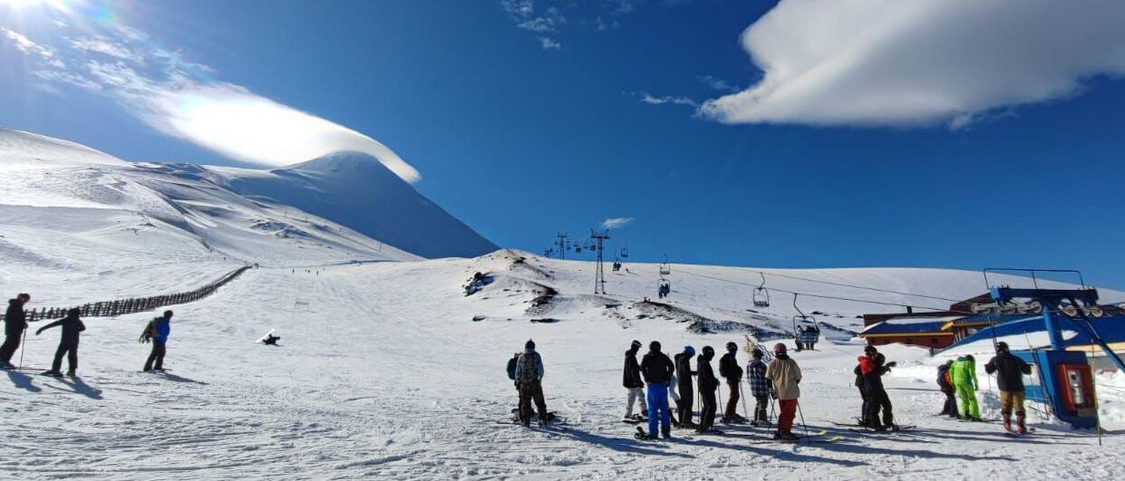 Así fueron los primeros días de temporada en Volcán Osorno